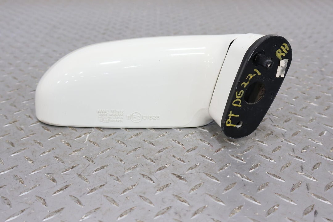 94-98 Dodge Viper Right RH Passenger Manual Door Mirror (Stone White PW1)