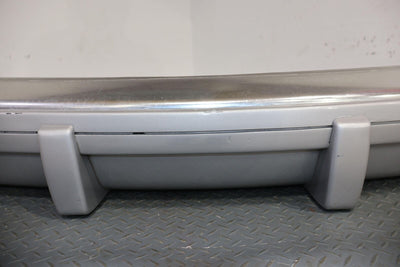 88-91 Buick Reatta Rear OEM Bumper Cover (Silver) Resprayed Poor Finish