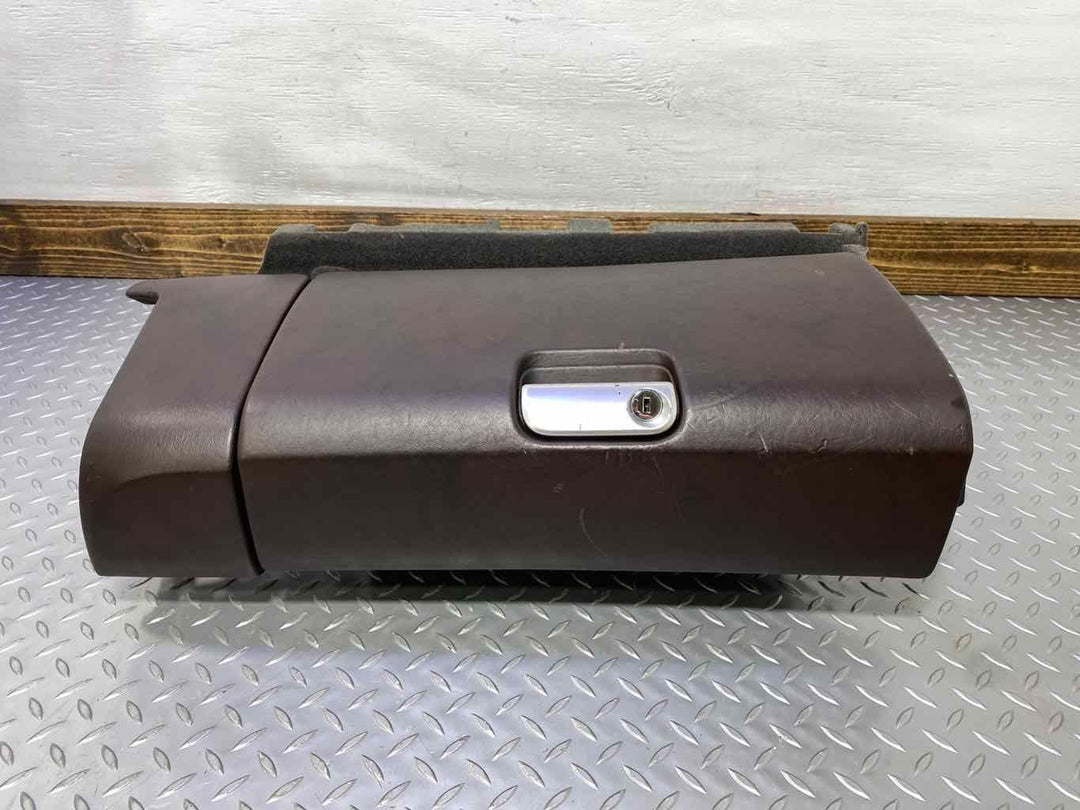 05-08 Porsche 911 997 Leather Interior Glove Box Door (Cocoa RA) See Notes