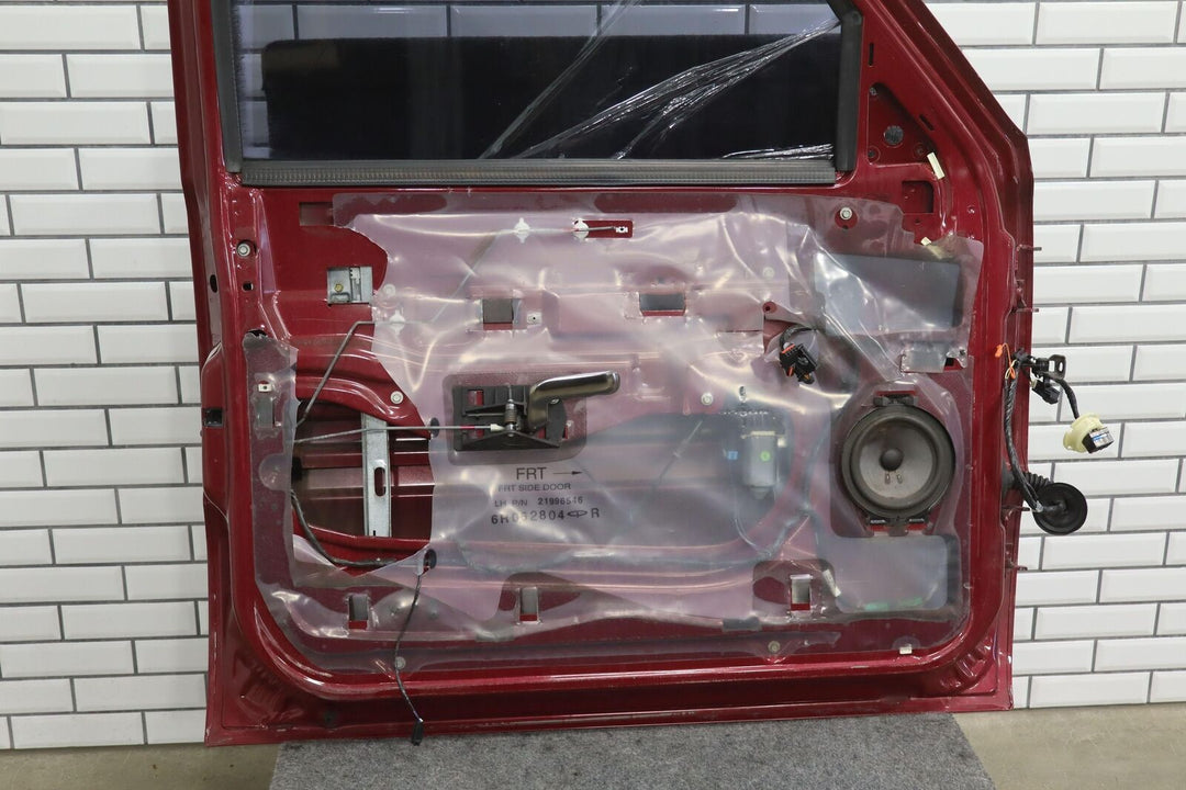 99-06 GMC Yukon Sierra Driver Left Front Door (Sport Red 63u) See Photos