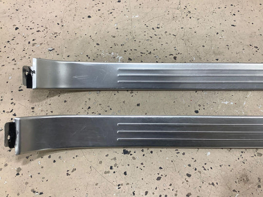 03-10 Bentley Continental GT Driver & Passenger Pair of Aluminum Sill Plates