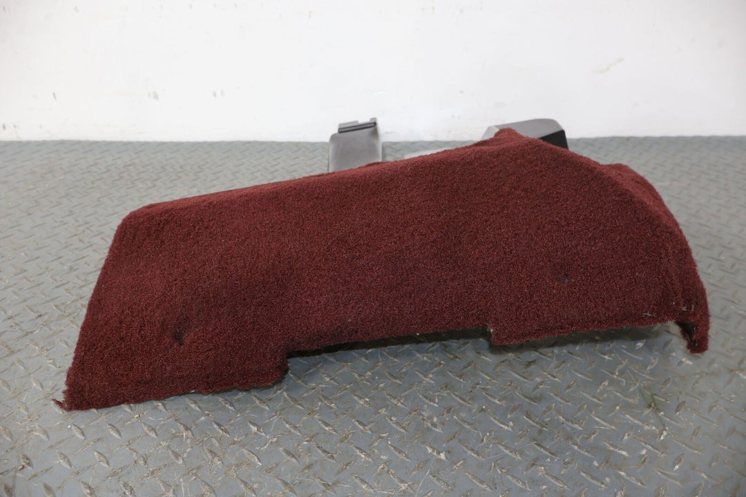 90-93 Chevy C4 Corvette Right RH Carpeted Knee Pad Trim Panel (Ruby Red) Notes