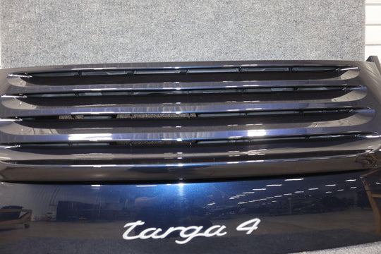 05-13 Porsche 911 997 Targa 4 Rear Deck Lid W/ Spoiler OEM (Midnight Blue 39C)