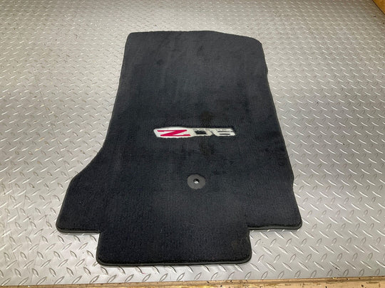 05-08 Chevy Corvette C6 Z06 Pair Left&Right Cloth Floor Mats (Black 19i) Notes