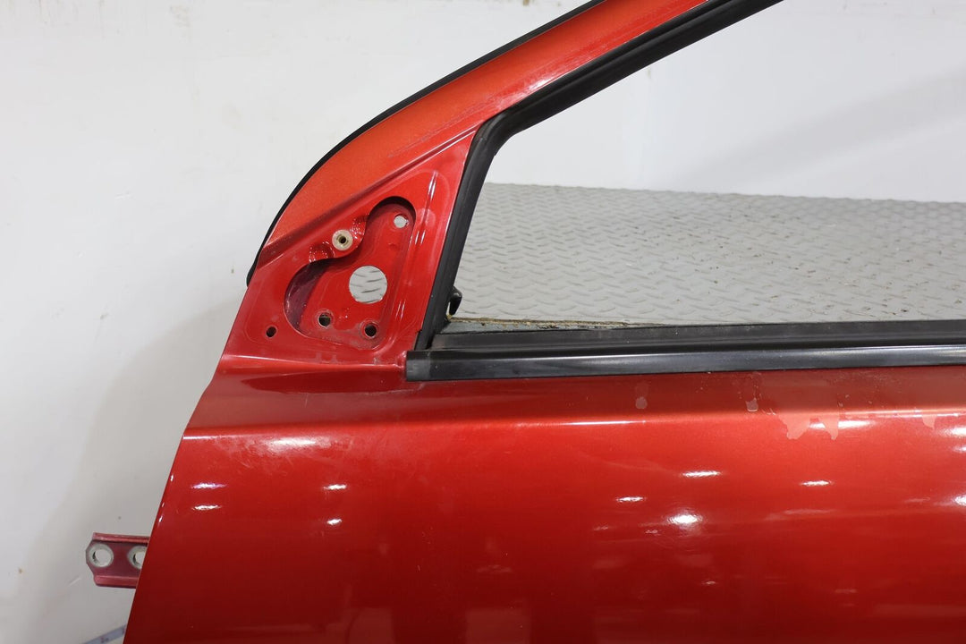 08-15 Mitsubishi Lancer EVO X Front Left Door Shell (Rally Red P26) See Photos