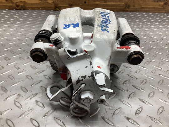 12-17 Fiat 500 (2 Door) Right RH Rear Brake Caliper W/ Carrier Painted White