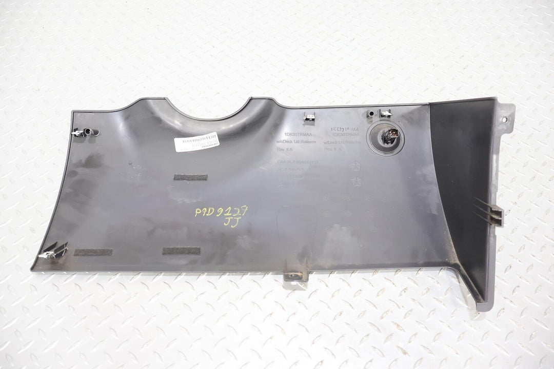 08-14 Dodge Challenger Left Driver Knee Bolster Trim Panel (Dark Slate ULDV)