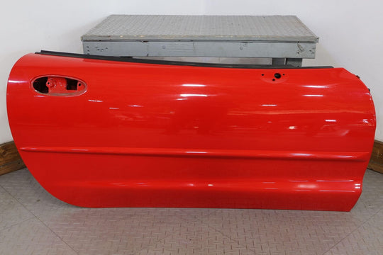 97-04 Chevy Corvette C5 Right RH Passenger Door Shell (Torch Red 70U) SOLD BARE