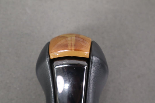 04-09 Cadillac XLR Automatic Transmission Floor Shifter Knob Ebony & Woodgrain