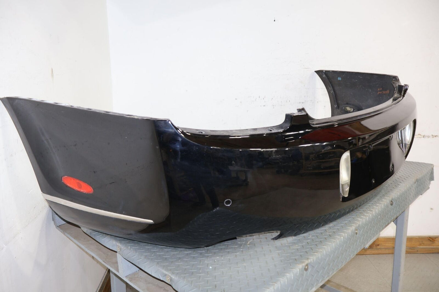 03-10 Bentley Continental GT Rear Bumper Cover (Beluga Black L041) Loaded