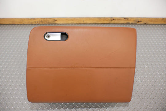 03-10 Bentley Continental GT Leather Glove Box Compartment Door (Cognac) Notes