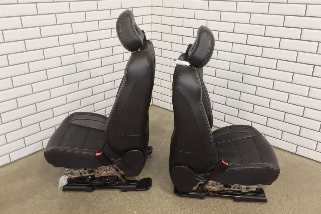 2018 Ford Mustang Convertible Black Leather Heated/Ventilated Seat Set