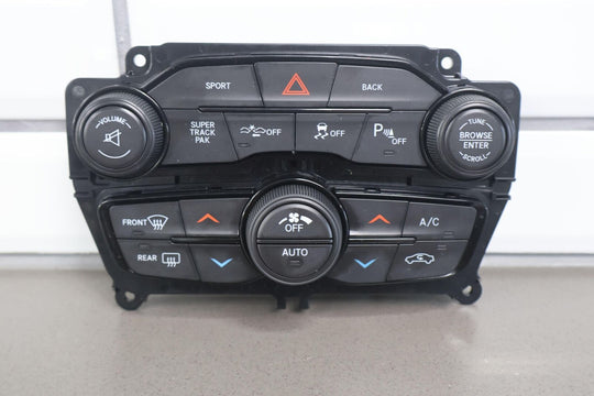 15-16 Dodge Challenger Auto Temp Climate Control Panel (68188879AB) Tested