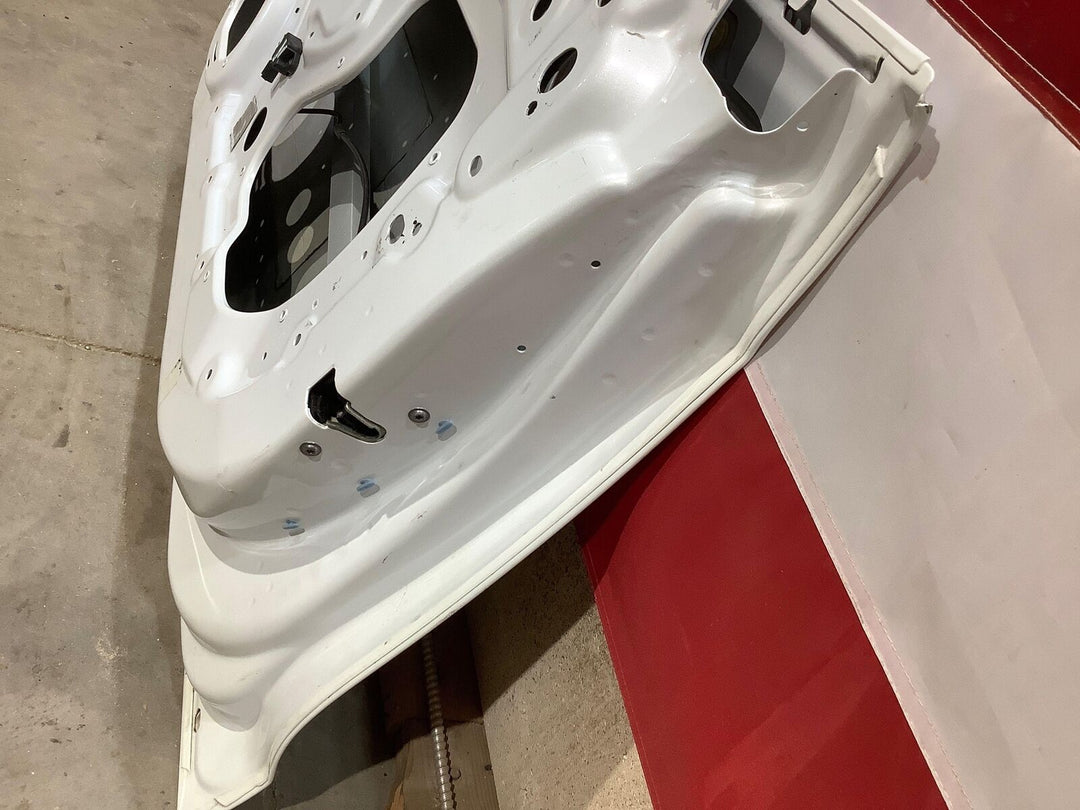 12-15 Tesla Model S FRONT Right RH Passenger Door SHELL (White Water Pearl PPSW)