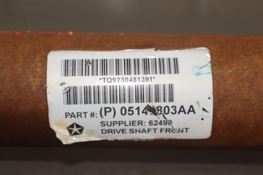 13-18 Ram 2500 6.4L Meg Cab 4x4 Front OEM Driveshaft (05146803AA) Automatic 98K