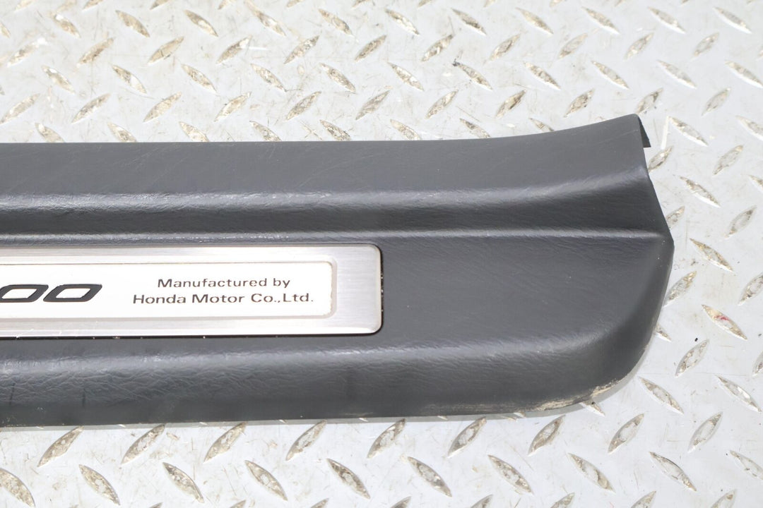 00-03 Honda S2000 AP1 Pair LH & RH Interior Door Sill Entry Plates (Black)