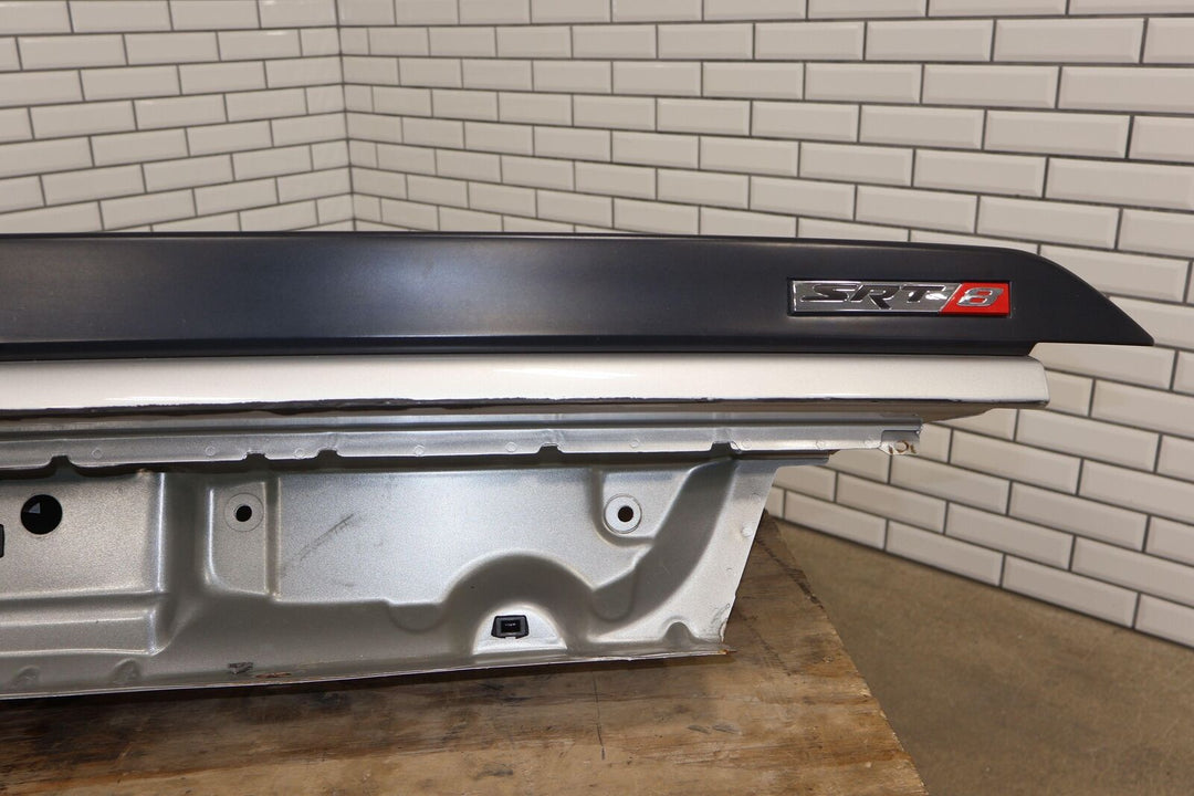 08-14 Dodge Challenger SRT-8 OEM Trunk Deck Lid W/ Spoiler (Bright SIlver PS2)