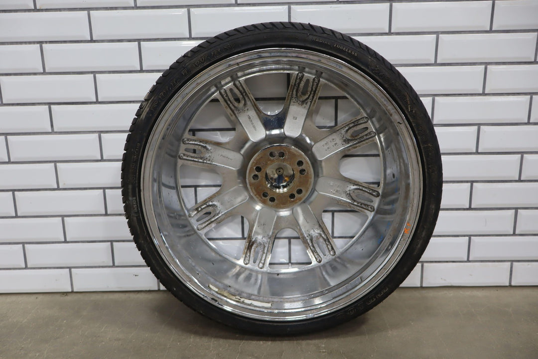 cadillac chrome wheels