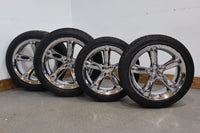 00-02 Plymouth Prowler 17" & 20" Full Wheel Set W/Tires (Chrome) W/Center Caps