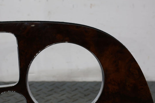 03-10 Bentley Continental GT Woodgrain Speedometer Trim Bezel