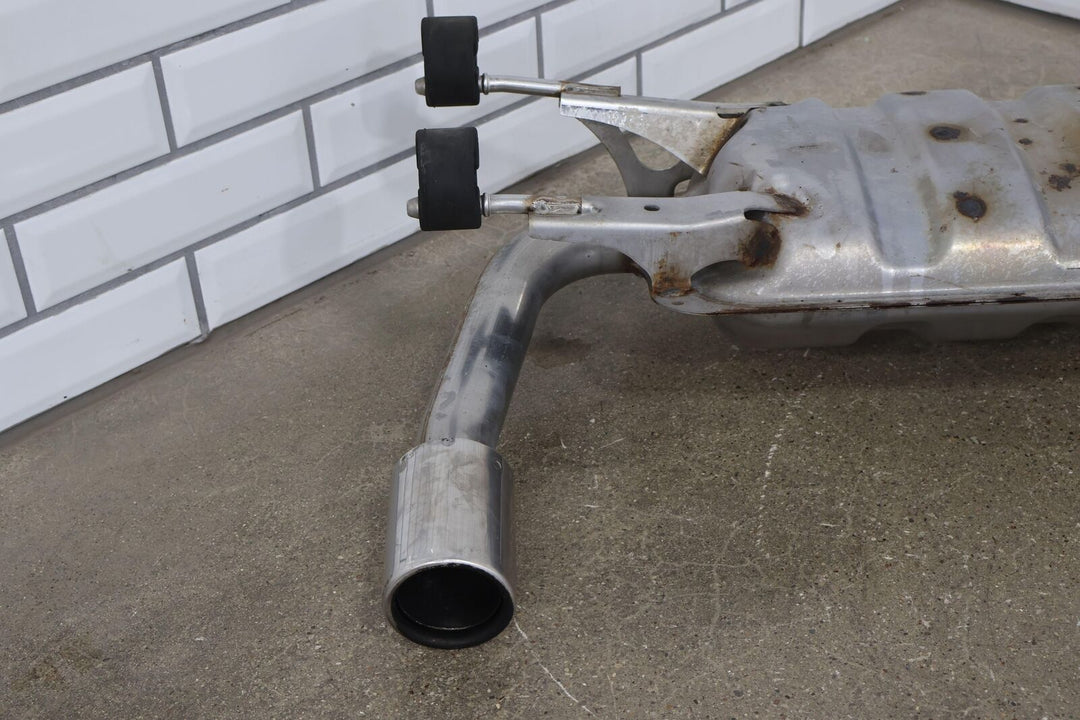 17-19 Fiat 124 Spider Abarth OEM Lusso Exhaust Muffler (W/ Tips) 62K Miles