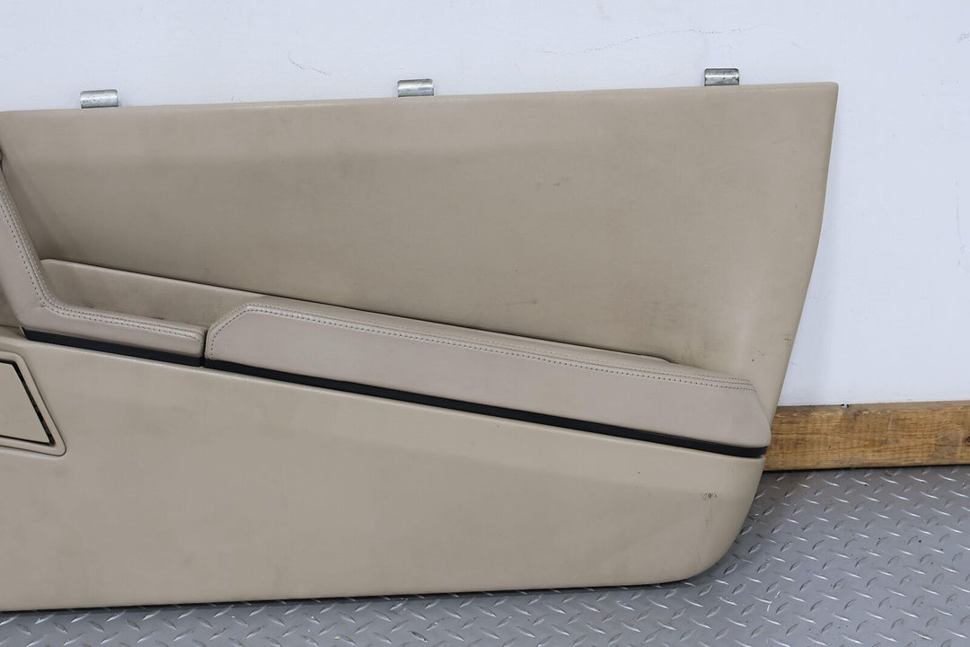 1993 Cadillac Allante Right RH Passenger Door Trim Panel (Beige 38i) Mild Wear