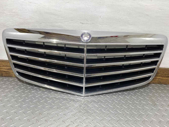 03-09 Mercedes E350 W211 Front Chrome Upper Grille OEM (Chrome) See Notes