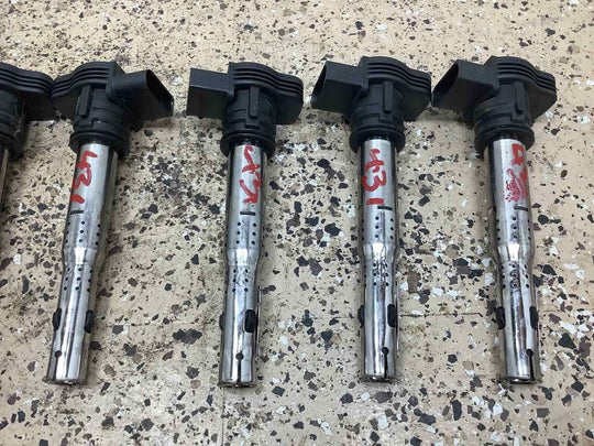 Set of x8 VW/Audi 07K905715F Ignition Coils - Used