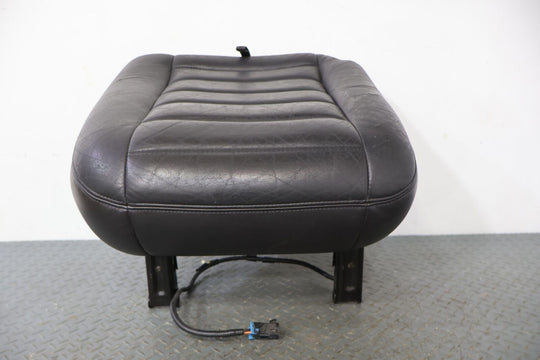 05-07 Hummer H2 SUT REAR 2nd Row Leather Seat Bottom W/Frame (Ebony) SUT ONLY