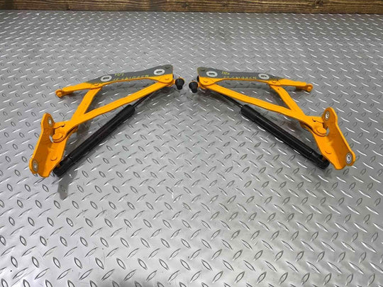 18-20 Ford Mustang GT350 Coupe Pair LH &RH Trunk Deck Lid Hinges (Orange Fury)