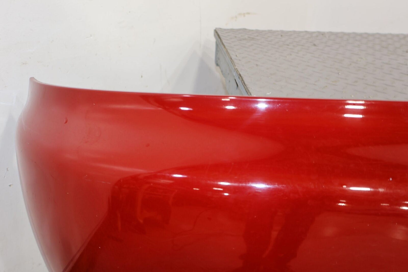 92-00 Lexus SC300 SC400 OEM Rear Bumper W/Rebar (Super Red 3L2) Paint Chipping