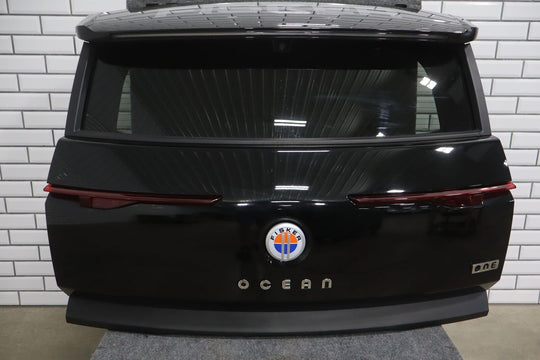 23 Fisker Ocean Loaded Decklid / Hatch with Spoiler Lights Camera (Black CBK)