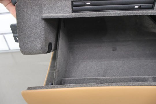 05-08 Porsche 911 997 Leather Interior Glove Box Door (Sand Beige TD) See Notes