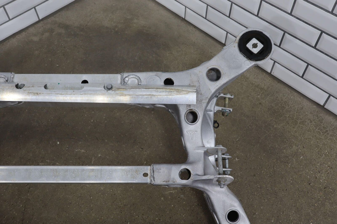 12-20 Tesla Model S X Subframe Rear Cross Member K-Frame (90K Miles)