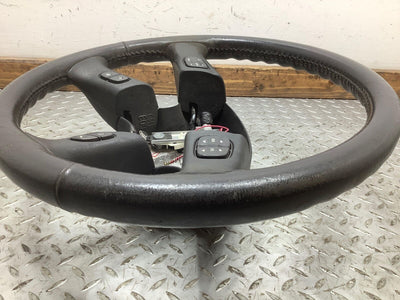 03-07 Hummer H2 OEM Leather Steering Wheel (Ebony 48I) See Notes