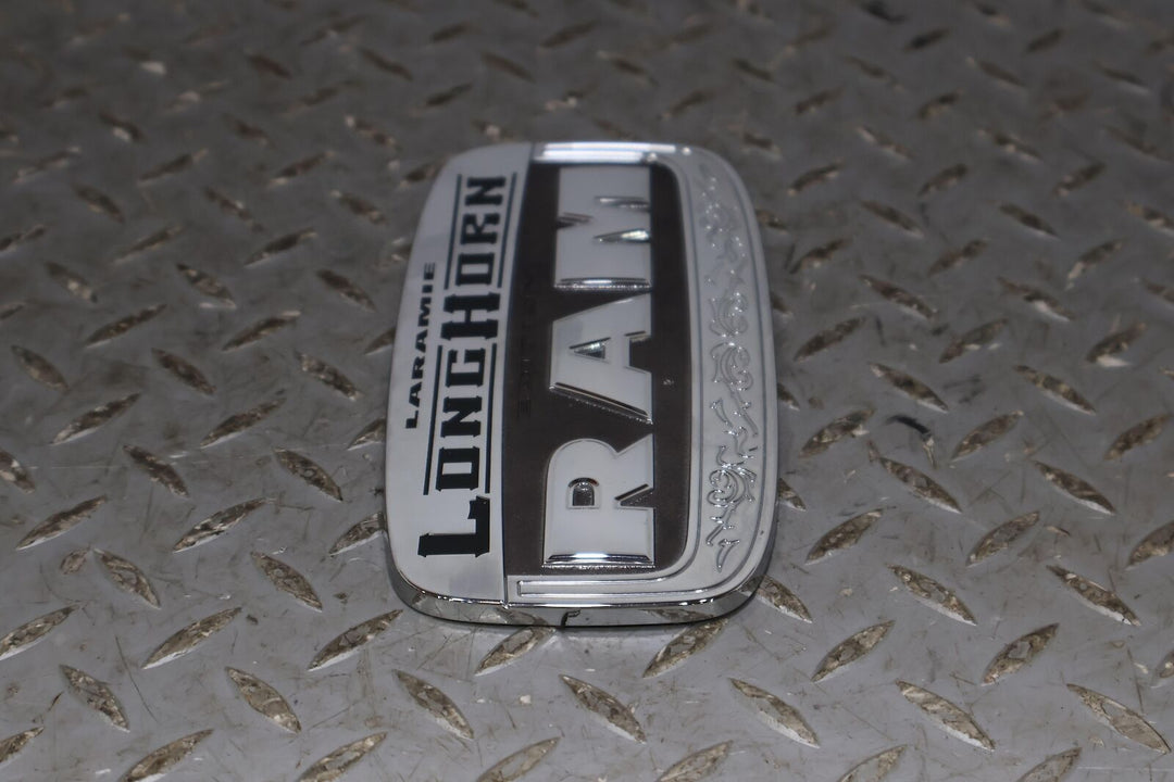 11-18 Ram 2500 Laramie Longhorn Chrome Rear Tailgate Emblem Badge Nameplate