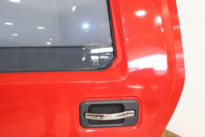 05-09 Hummer H2 SUT Left LH Driver Rear Door W/Glass (Victory Red 74U) See Notes