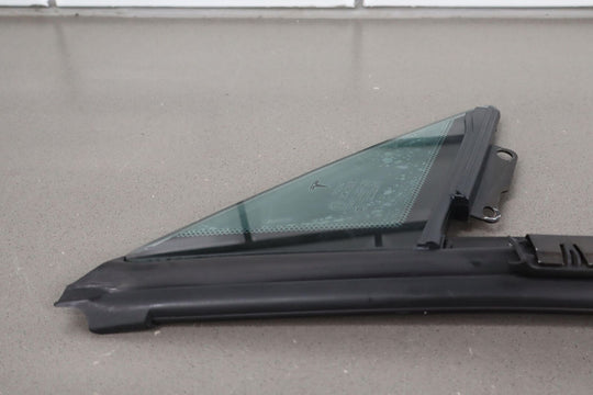 2012-2015 Tesla Model S Front Right RH Vent WIndow Glass w/ Frame (Self Tint)