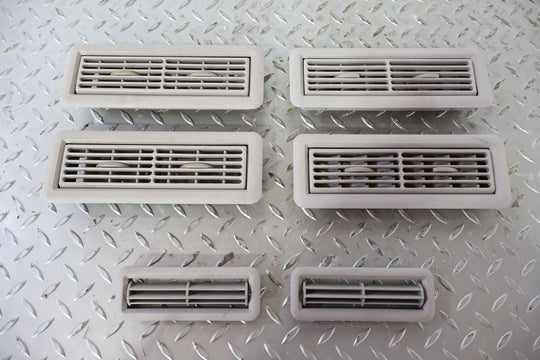 88-94 Chevy Suburban Tahoe 6 Piece Interior Roof Vents (Smoke Gray 13i)