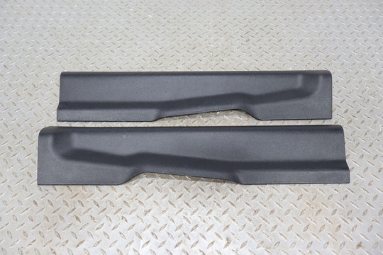 15-17 Ford Mustang Pair LH&RH Inner Door Sill Plates (Ebony W1) See Photos