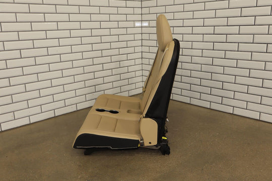 16-20 Tesla Model X Pair LH / RH 3rd Row Leather Seats (Tan) Light Wear