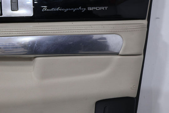 10-13 Land Rover Range Rover Sport Front Right Door Trim Panel (Ivory/Ocean IOA)