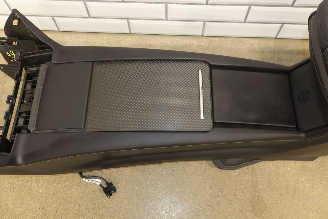 2012-2020 Tesla Model S Center Floor Console w/storage (Carbon Trim)