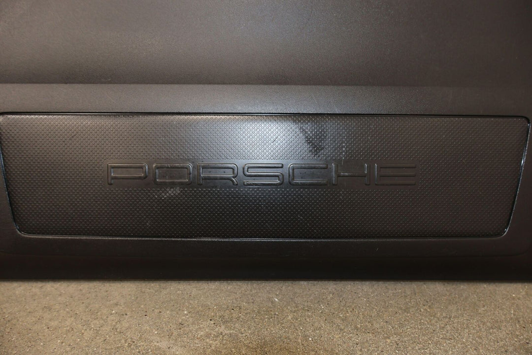 05-08 Porsche 911 997 Targa Coupe Front Trunk Carpet & Trim Cleanout (Black)