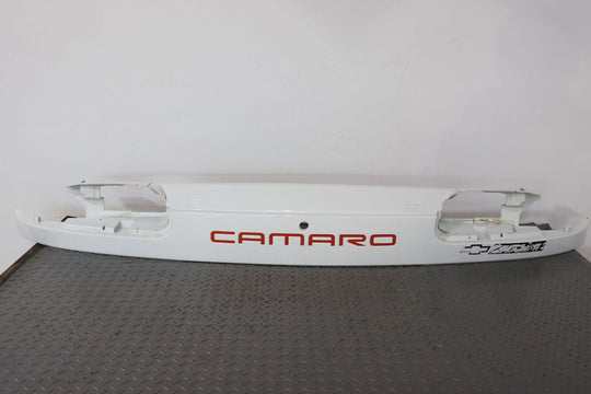 93-02 Chevy Camaro Z28 Rear Tail Finish Panel ( Arctic White/Red Letters) OEM