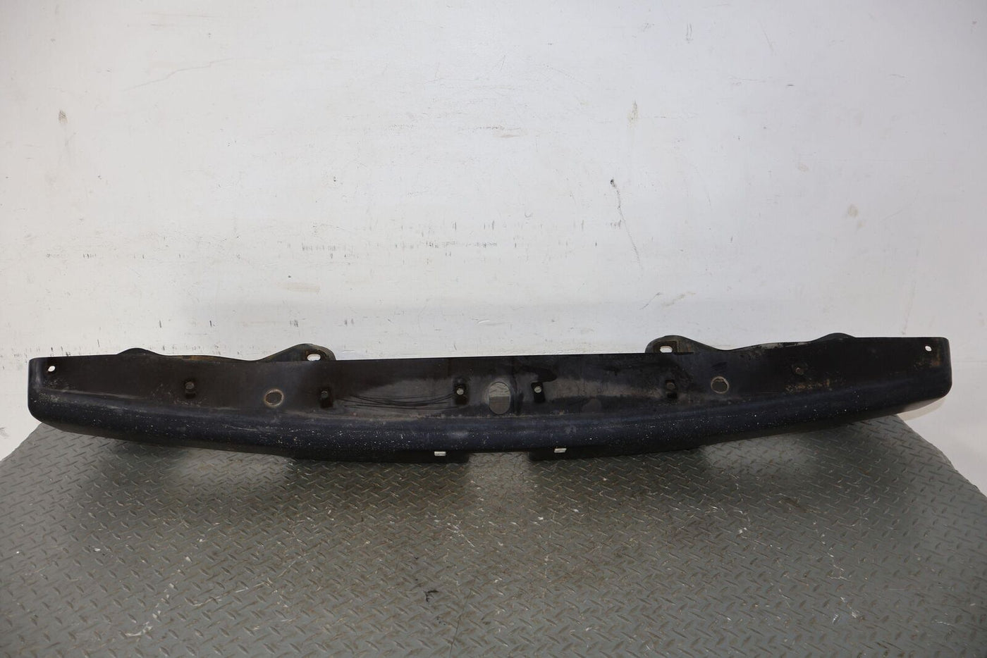 03-09 Hummer H2 Front Metal Bumper BARE (Black) Some Surface Abrasions