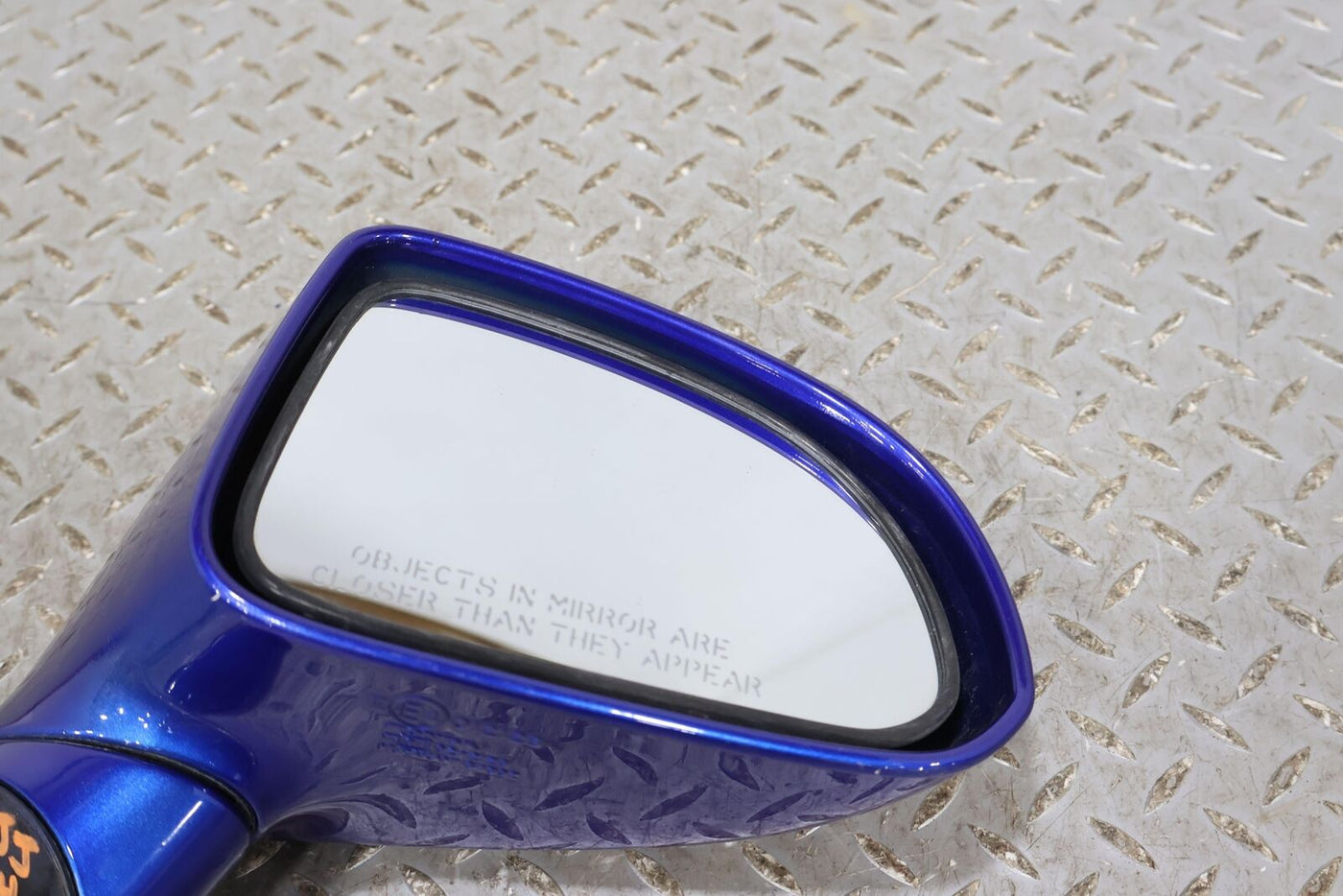 00-03 Honda S2000 AP1 Right Passenger Power Door Mirror (Blue Respray) Tested