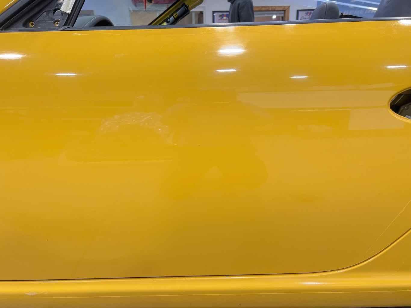 05-12 Porsche 911/Boxster/Cayman Convertible Left LH Door Shell Speed Yellow 12H