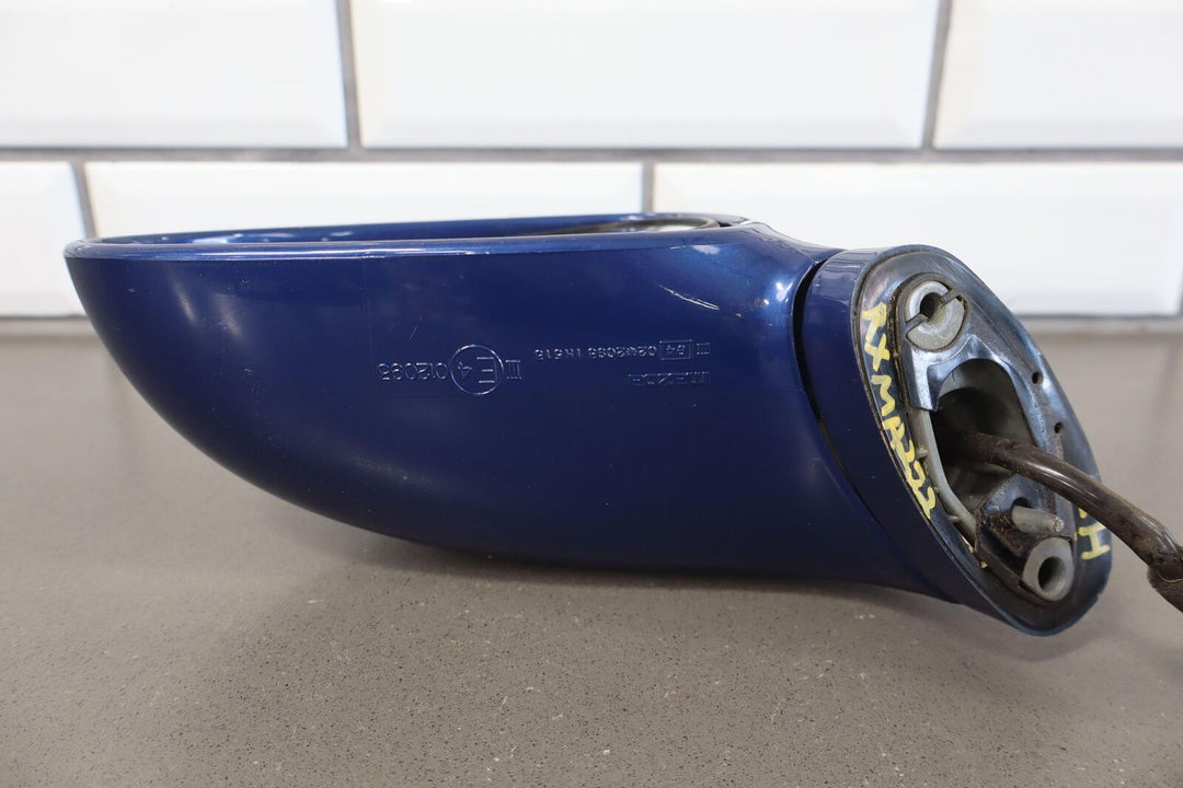 99-05 Mazda Miata NB Left Driver Power Door Mirror Sapphire Blue (20P)