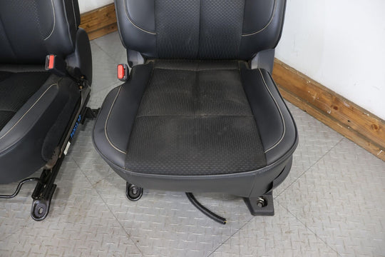 17-18 Nissan Titan XD Full Power Seat Set (Black) RH Front Blown Bag (Tested)